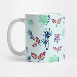 Colorful Leaves Pattern Mug